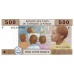 P506F Equatorial Guinea - 500 Francs Year 2002